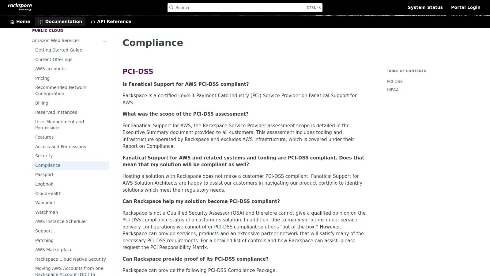 Rackspace Technology — Managed HIPAA Hosting and Managed AWS